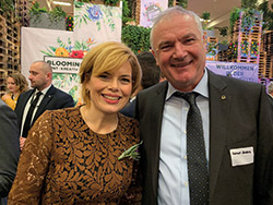 Julia Klöckner und Helmut Selders auf der Internationalen Grünen Woche 2019.